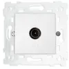 Image de Mécanisme de prise TV Colours Kalya blanc glossy