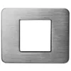 Image de Plaque de finition simple Colours Kalya Inox brossé