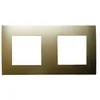 Image de Plaque de finition double Colours Kalya or satin