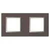 Image de Plaque de finition double Colours Kalya verre muscade