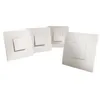 Image de Lot de 4 interrupteurs va-et-vient blanc Diall