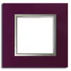 Image de Plaque de finition simple Colours Kalya verre violet