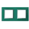 Image de Plaque de finition double Colours Kalya vert turquoise