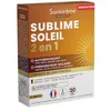 Image de Santarome - Sublime Soleil 2en1 - Complément alimentaire Autobronzant et Préparateur Solaire - Complexe de caroténoïdes - 30 Comprimés - Made In France