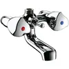 Image de mélangeur bain-douche - mâle 15 x 21 - entraxe 110 mm - bec fixe - delabie d2410