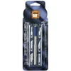 Image de Jpc créations Scalpel Cutter Précision 140 mm + 6 Lames Gris/Bleu
