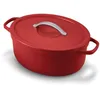 Image de Beka - Cocotte ovale rouge 31 cm 6 L