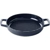 Image de Poêle grill fonte - BEKA - 15148284 - Ø28 cm - Noir - Stries profondes pour cuisson saine