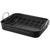 Image de BEKA Plat à four en tôle dacier + une grille -38 x 29 cm