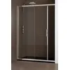 Image de Paroi de douche coulissante CLASSIC MACAO 155/172 avec 1 volet fixe blanc - KINEDO - PA1646BTNE