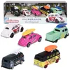 Image de Coffret Cadeau The Originals 5 Véhicules - MAJORETTE - Modèles emblématiques rétro - Roues libres - Échelle 1/64 - Dès 3 ans