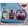 Image de Corine de Farme - Coffret Cars avec Eau de Toilette 50ml, Bain Moussant 300ml et Boîte à Goûter - Cadeau pour Garçon - Parfum pour Enfant Senteur Musc Floral - Gel Fruité 3-en-1