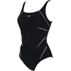 Image de ARENA w Jewel One Piece Maillot de Bain Femme, Black/White, FR : 4XL (Taille Fabricant : 50)