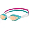Image de ARENA Airspeed Mirror Lunettes de Natation Anti-Buée pour Adultes et Unisexe, Lunettes de Piscine avec Verres Larges, Protection UV, 3 Ponts de Nez Interchangeables, Joints nid d'abeilles
