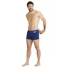 Image de Arena Men's Team SOLID Short Navy White - Boxer Natation Homme 105