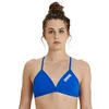 Image de arena Performance Team Solid Top Bikini Femme Sportif pour Piscine, Haut à Séchage Rapide en Tissu Maxfit Éco Résistant au Chlore avec Protection UV et Doublure à l’Avant