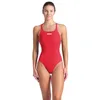 Image de Arena Solid Swim Pro Team Maillot de Bain Une Pièce pour Femme, Séchage Rapide, Maillot de Bain Sportif en Tissu Arena MaxLife Eco avec Une Résistance Maximale au Chlore et Une Protection UV UPF 50+
