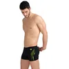 Image de arena Men's Swim Short Graphic Trunks, Black-Soft Green, 46, Black-Soft Green