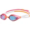 Image de Arena Lunettes de natation unisexes pour adulte - Anti-buée - Technologie spéciale Air Seals - Verres miroir - Cuivre jaune/rose clair/orange, 003151-109-NS