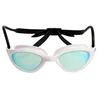 Image de ARENA Lunettes de natation unisexes à effet miroir 365 pour nageurs de fitness, confortables, anti-buée, design étanche, pour homme et femme, bleu miroir/blanc/noir