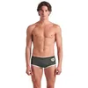 Image de Arena Short de Bain Taille Basse avec Grand Logo pour Homme, Sauge foncé/Blanc, 40
