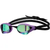 Image de ARENA Cobra Core Swipe Mirror Racing Emerald Plum Black Lunettes de natation pour homme