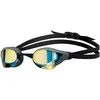 Image de arena Cobra Core Swipe Mirror Lunettes de Natation Unisexe Adulte Race, Lunettes de Natation avec Lentilles Courbes Miroir, Anti-buée, Protection UV, 5 Ponts Nez Interchangeables