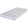 Image de EBAC Literie Matelas 90x190 Melissa - Mousse - Hauteur 13 cm - 3 Zones - Soutien Ferme