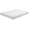 Image de EBAC Literie Sommier tapissier 160x200 Omega Blanc 2x18 Lattes