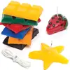 Image de Graine Créative Cire à Bougie 6 Couleurs primaires 240 g + mèche