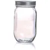 Image de Bocal Mason Jar en verre avec poignée et couvercle - Classique - 375 ml