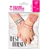 Image de GRAINE CREATIVE Kit bracelets perles rocailles Breloque Best Frien