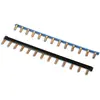 Image de peigne interdiff - raccordement rapide - n+p+capot - 13 modules - abb 190161