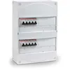 Image de Coffret électrique prééquipé 2 rangées 26 modules - disjoncteurs 10A à 32A - ABB