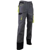 Image de LMA 1258 SECHOIR Pantalon, Gris/Noir/Jaune, Taille 48