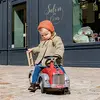 Image de Baghera Speedster Pompier   Porteur Métal Rouge pour Enfants dès 1 an   Voiture de Pompiers Vintage avec Cloche Fonctionnelle   Jouet Développeur de Motricité