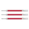 Image de PENTEL Lot de 3 Mines stylo roller à encre gel KFR7, rouge pour K157 et K227