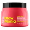 Image de MATRIX - Masque Super Lustrant - Pour Cheveux Colorés ou Ternes - Protège & Booste l'Éclat Pendant 6 Semaines - Acide Glycolique & Huile de Rose Musquée - Glow Mania - 300 ml