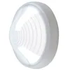 Image de L'ebenoid - Hublot extérieur Fluo 1X13W Ø 250mm Blanc Polycarbonate Lampe 4000K G24d-1 Ballast elec CL2 IK08 IP44 Super 62 EBENOID 078670