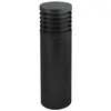Image de L'ebenoid - Borne exterieure fluo 23W fonte d'alu anthracite Ø 180mm H700mm antivandale lampe E27 372lm 230V IK10 IP55 ILO EBENOID 079883