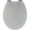 Image de Abattant WC - GELCO DESIGN - Frein de chute magnétique - Gris pailleté