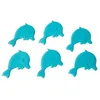 Image de Spirella Lot de 6 Stickers Figurines antidérapant de Douche ou Baignoire PVC Dauphins 8x12cm Vert