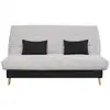 Image de Banquette lit clic clac VALENTINA SIMMONS coloris tambre gris clair