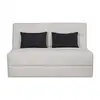 Image de Banquette lit bz slyde VALENTINA SIMMONS coloris aba gris clair