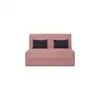 Image de Housse pour BZ SLYDE 140 cm ABA IZIA coloris rose