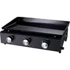 Image de Friodis Plancha à gaz 3 bruleurs 6 KW - Surface de Cuisson 59,5 x 36,5 cm