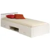 Image de Parisot 2038L2TI Lit - Alpha Lit Blanc Megeve Bois