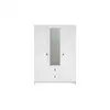 Image de Armoire 3 portes MINKEE coloris blanc