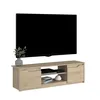 Image de Meuble TV BETTY - Chêne Dakota - 150 x 42 x 60 cm