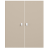 Image de LOT DE 2 PORTES MELAMINE CACHEMIRE SOPHIA